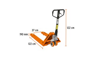 Porta Pallets Hidraulico Truper 15082 2,5Tn Ruedas Usos Generales Porta Pallets Hidraulico Truper 15082 2,5Tn Ruedas Usos Generales