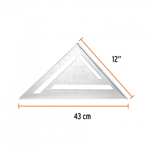 Escuadra de Techista Truper 15132 Aluminio 12"
