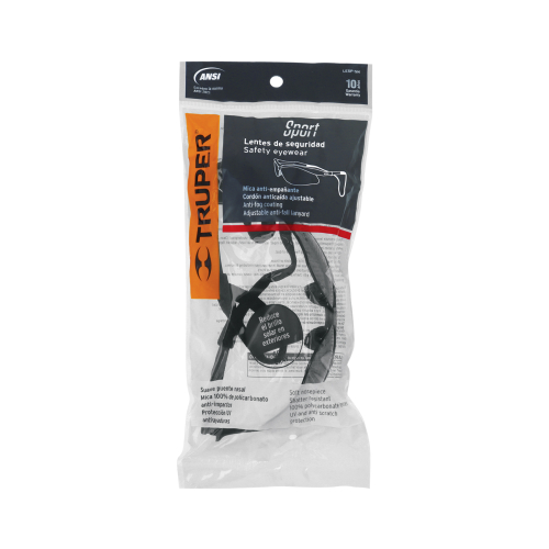 Anteojos de Protección Truper 15172 Deportivo Gris