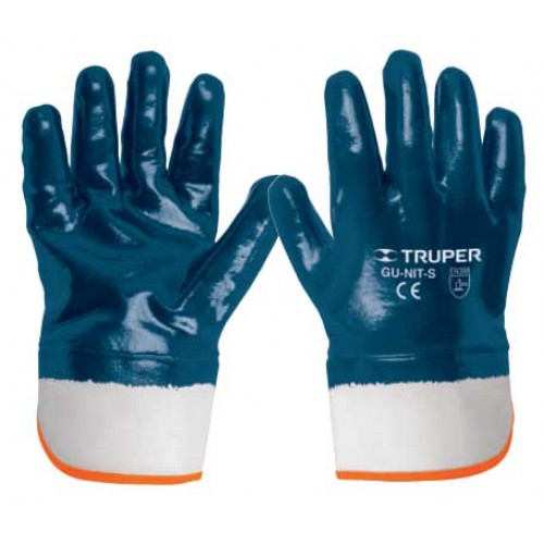 Guantes Algodón Truper 15245 Recubierto c/ Nitrilo