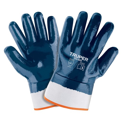 Guantes Algodón Truper 15245 Recubierto c/ Nitrilo