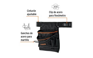 Cinturón Porta Herramientas Truper 15313 Nylon 13 comp. Cinturón Porta Herramientas Truper 15313 Nylon 13 comp.