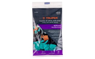 Guantes Manejo de Químicos Truper 15323 Nitrilo M
