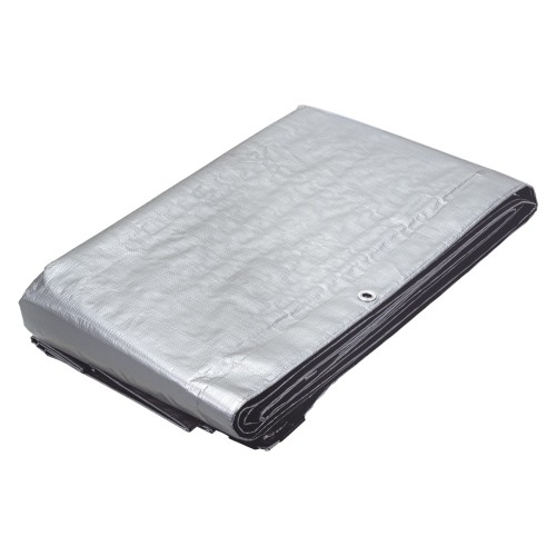 Carpa Lona Truper 15366 5x6m Gris