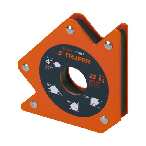 Escuadra Magnética Truper 15407 4'' 22kg