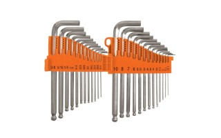 Llaves Hex. Allen Bola Truper 15572 [mm] y [pulg] 25pzs