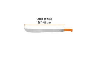Machete Truper 15889 26'' 66cm Pulido Machete Truper 15889 26'' 66cm Pulido