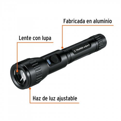 Linterna Recargable Truper Expert 16777 310lm LED