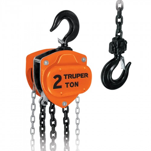 Aparejo Truper 16826 2000kg 3m