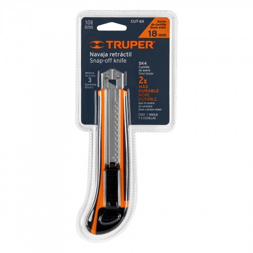 Cutter Truper 16977 18mm 6" con Grip