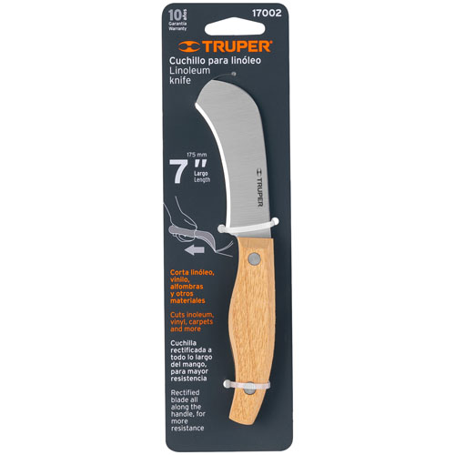 Cuchillo para Linóleo Truper 17002 7''