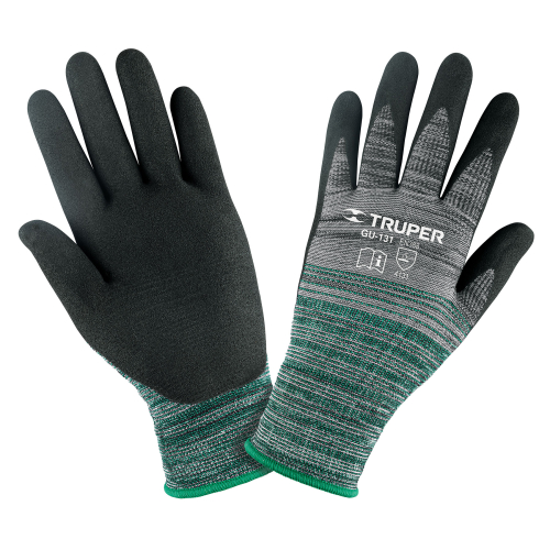 Guantes Truper 17063 Recubiertos con Nitrilo P