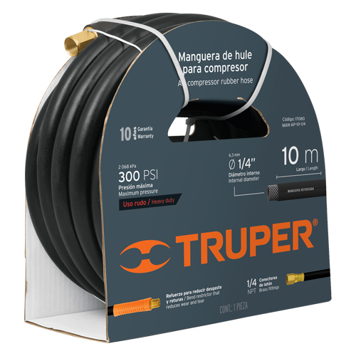 Manguera para Aire Truper 17080 1/4" 300psi 10m