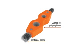 Cepillo Para Terminales de Batería Truper 17110 Cepillo Para Terminales de Batería Truper 17110