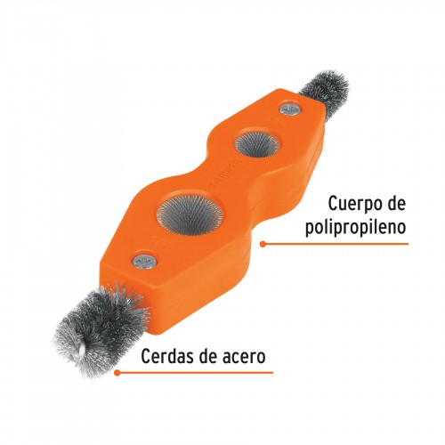 Cepillo Para Terminales de Batería Truper 17110