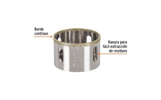 Sierra Corona Truper 17134 Diamante Continuo 2.1/2"