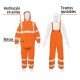 Traje Impermeable Truper 17408 Reflectivo Naranja M