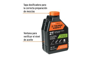 Aceite p/ Motor Truper 17625 2T 14oz (400ml) Aceite p/ Motor Truper 17625 2T 14oz (400ml)