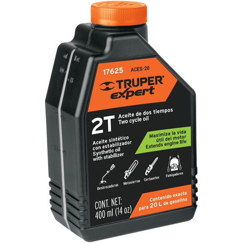 Aceite p/ Motor Truper 17625 2T 14oz (400ml)