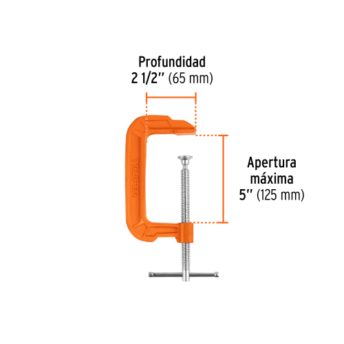 Prensa C Truper 17663 6'' 15cm