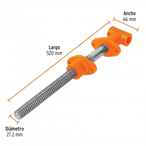 Tornillo de Morsa de Banco Carpintero Truper 17745 16"