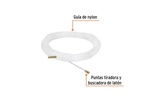 Pasacables Truper 17756 de Nylon 15m