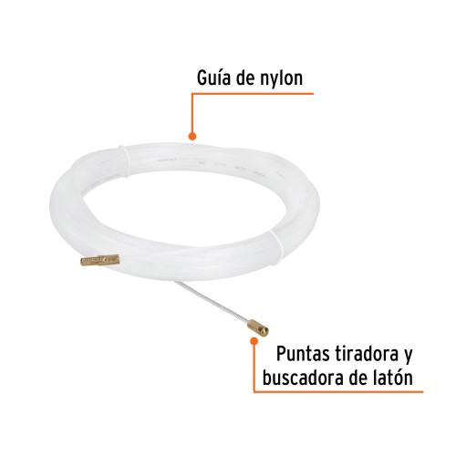 Pasacables Truper 17756 de Nylon 15m