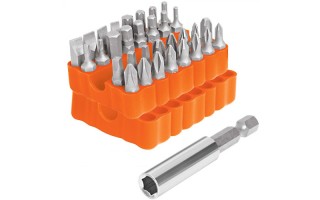 Puntas Truper 17788 25mm 33pzs con Organizador Puntas Truper 17788 25mm 33pzs con Organizador