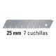 Hoja de Repuesto para Cutter Truper 17903 25mm 10u