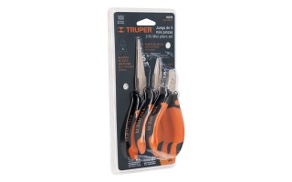 Pinzas Truper 18215 Mini Juego 3pzs Pinzas Truper 18215 Mini Juego 3pzs