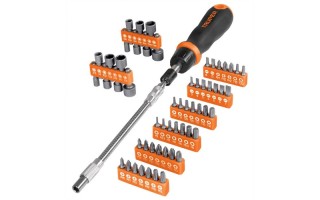 Destornillador Cricket y Puntas Truper 18220 58pzs Destornillador Cricket y Puntas Truper 18220 58pzs
