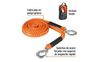 Cuerda de Remolque Truper 18345 Polipropileno 1000kg 3,5m Cuerda de Remolque Truper 18345 Polipropileno 1000kg 3,5m