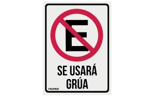 Señalización Truper 18347 No Estacionar Señalización Truper 18347 No Estacionar
