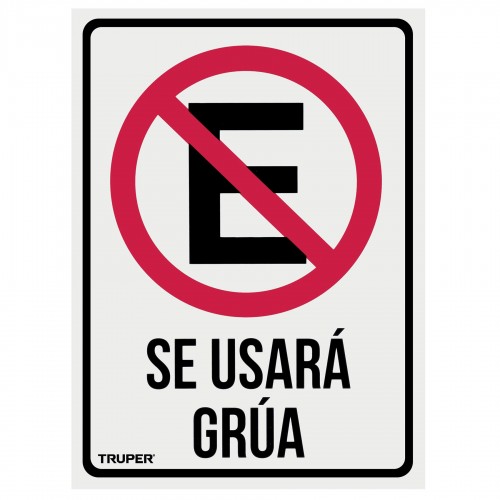 Señalización Truper 18347 No Estacionar