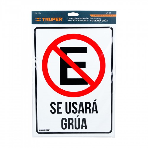 Señalización Truper 18347 No Estacionar