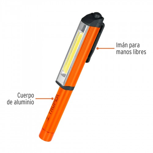 Linterna de Bolsillo Truper 18364 9 Leds 180lm