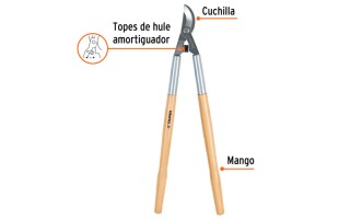 Tijera de Podar Truper Classic 18380 70cm Mango Madera Tijera de Podar Truper Classic 18380 70cm Mango Madera