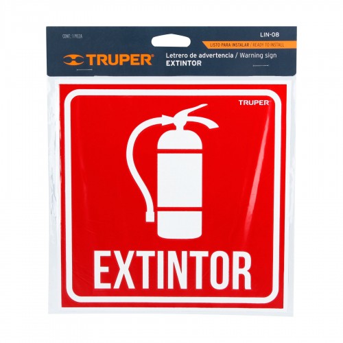 Señalización Truper 18434 Extintor