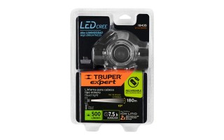Linterna para Cabeza Truper Expert 250lm LED Recargable Linterna para Cabeza Truper Expert 250lm LED Recargable