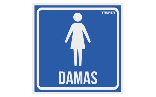 Señalización Truper 18478 Damas Señalización Truper 18478 Damas