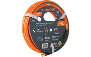 Manguera para Aire Truper 19014 1/4" 284psi 10m Manguera para Aire Truper 19014 1/4" 284psi 10m