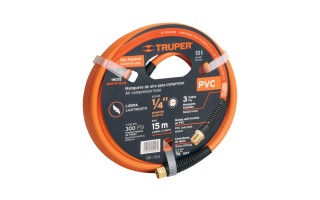 Manguera para Aire Truper 19015 1/4" 300psi 15m Manguera para Aire Truper 19015 1/4" 300psi 15m