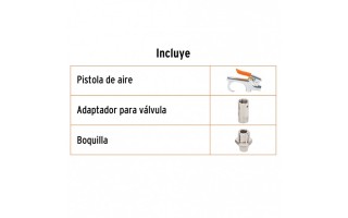 Pistola para Soplete Truper 19023 Metálico 1/4''