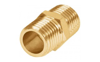 Conector p/ Aire Truper 19024 1/4" NPT Macho-Macho Conector p/ Aire Truper 19024 1/4" NPT Macho-Macho