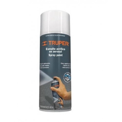 Pintura en Aerosol Truper 19034 400ml Blanco Mate