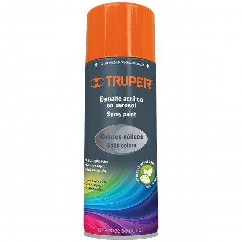 Pintura en Aerosol Truper 19037 400ml Naranja