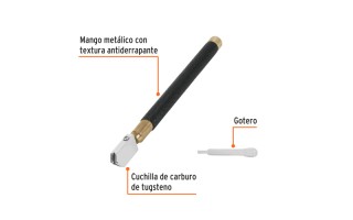 Cortador de Vidrio Truper Expert 19605 Autolubricante Cortador de Vidrio Truper Expert 19605 Autolubricante