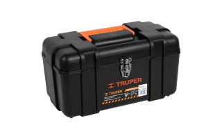 Caja de Herramientas Truper 19656 17" Plastico Negro Caja de Herramientas Truper 19656 17" Plastico Negro