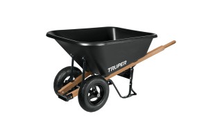 Carretilla Truper 19810 175L 580kg Rueda Neumática