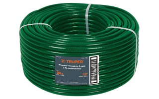 Manguera para riego Truper 19857 Reforzada 1/2"x100m Manguera para riego Truper 19857 Reforzada 1/2"x100m